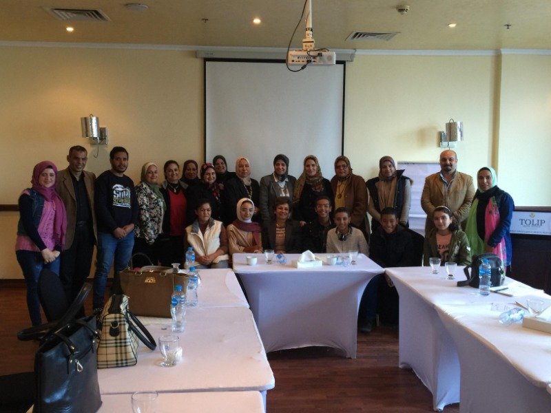 Meeting with children, parents and goverments