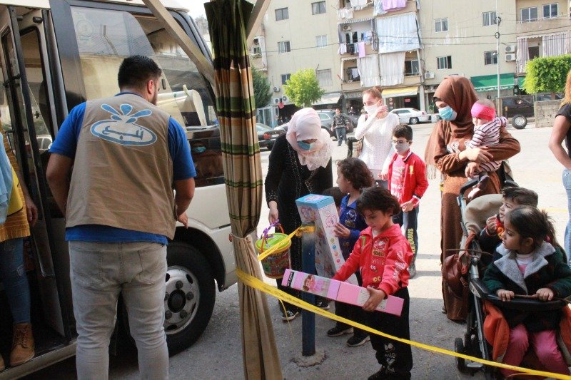 Developmental Action Without Borders Vows to Return the Smile on Kid's Faces After Port of Beirut Explosion